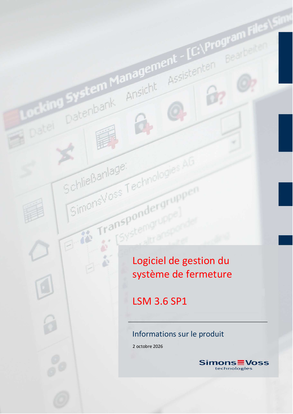 Product information LSM 3.6 SP1